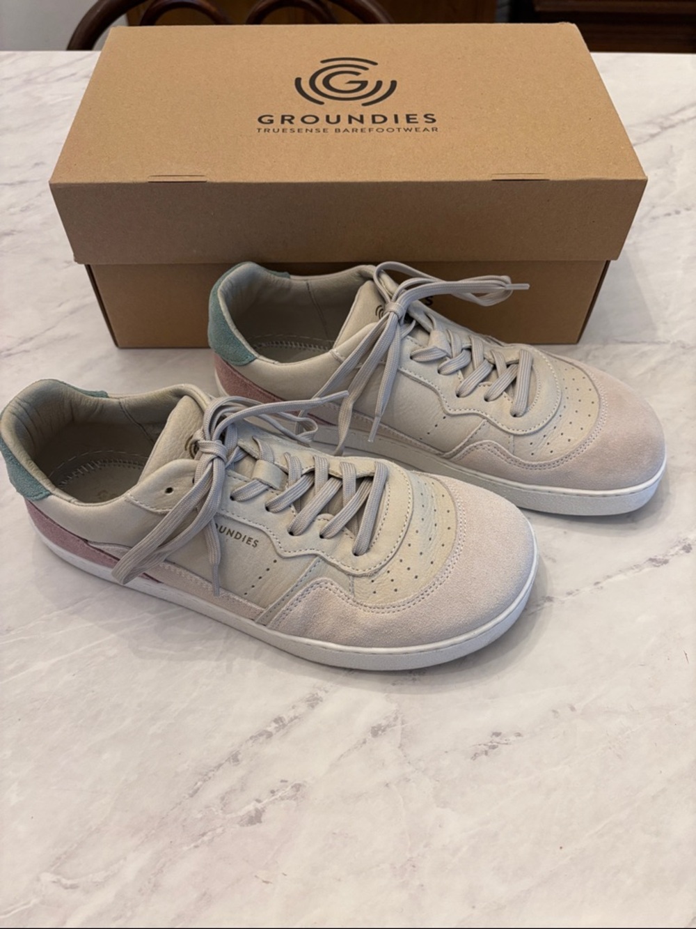 Groundies Nova GS1 Sneakers US 7.5 Beige Barefoot Minimalist DONATING 4/30! - Picture 8 of 16